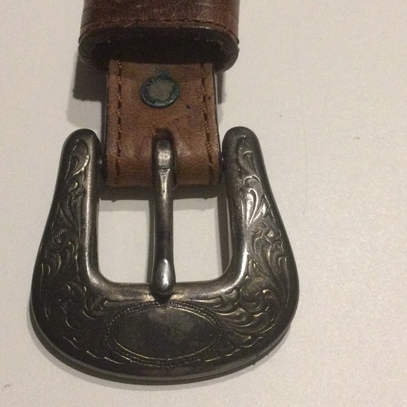 Leather Western Belt - Picture 5 of 11